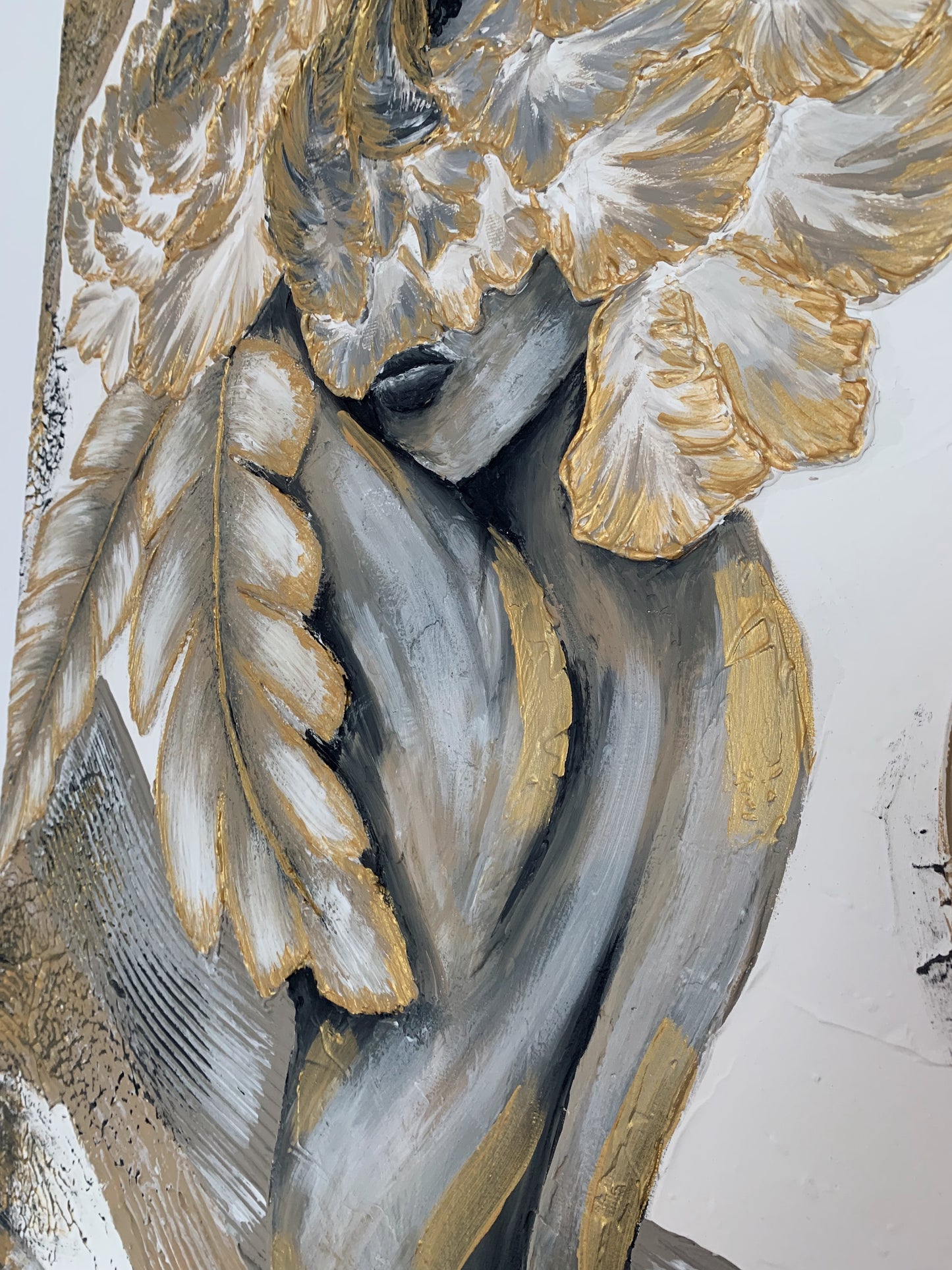 FEMALE VI Textured Wall Art