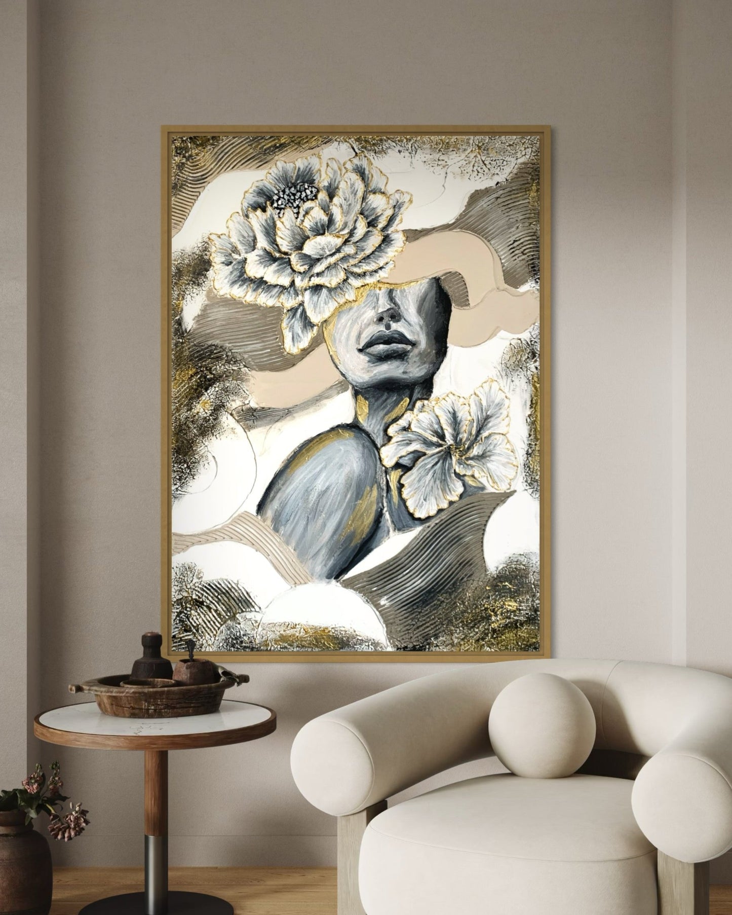 Unique, one-of-a-kind textured artwork (not made to order)