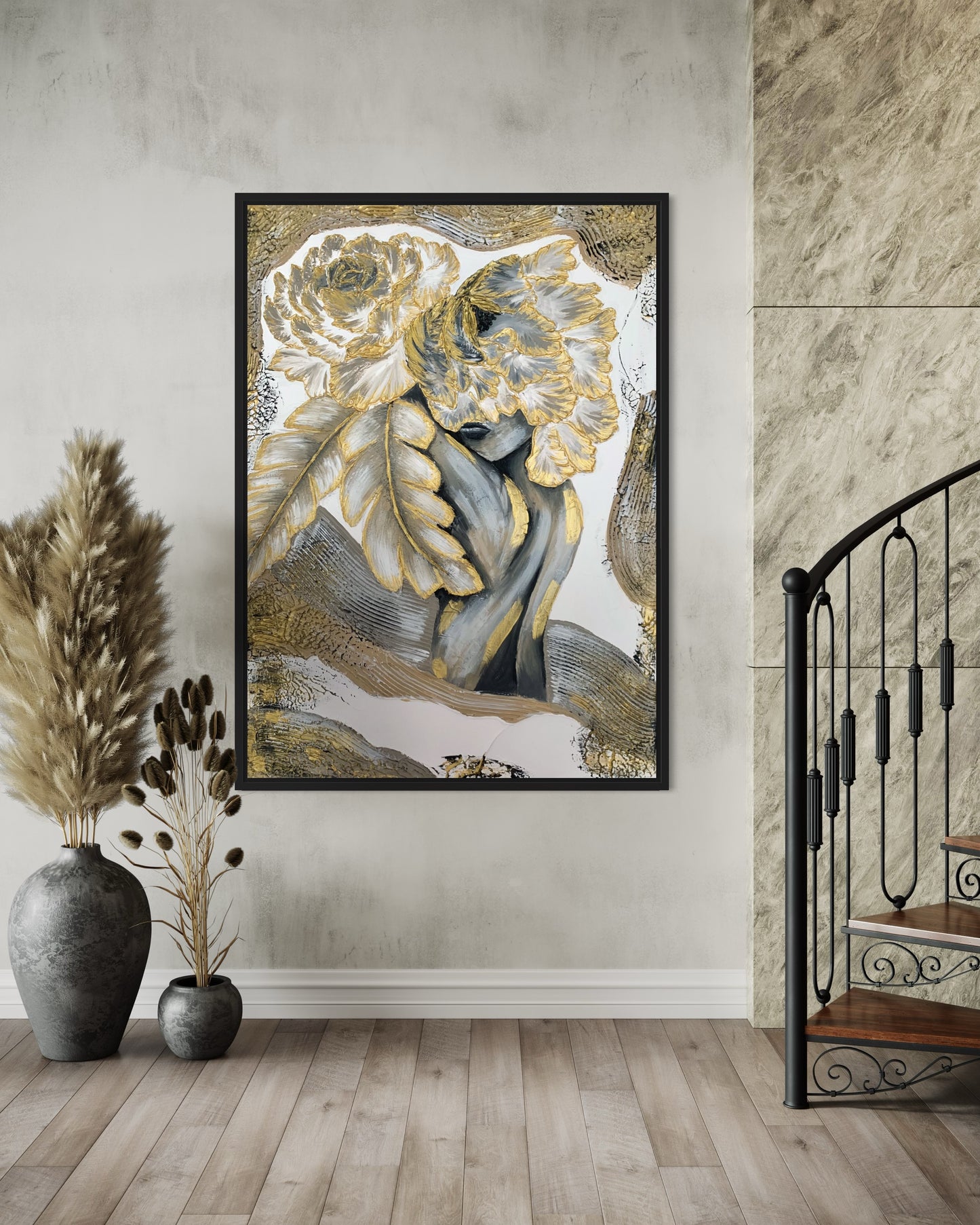 FEMALE VI Textured Wall Art