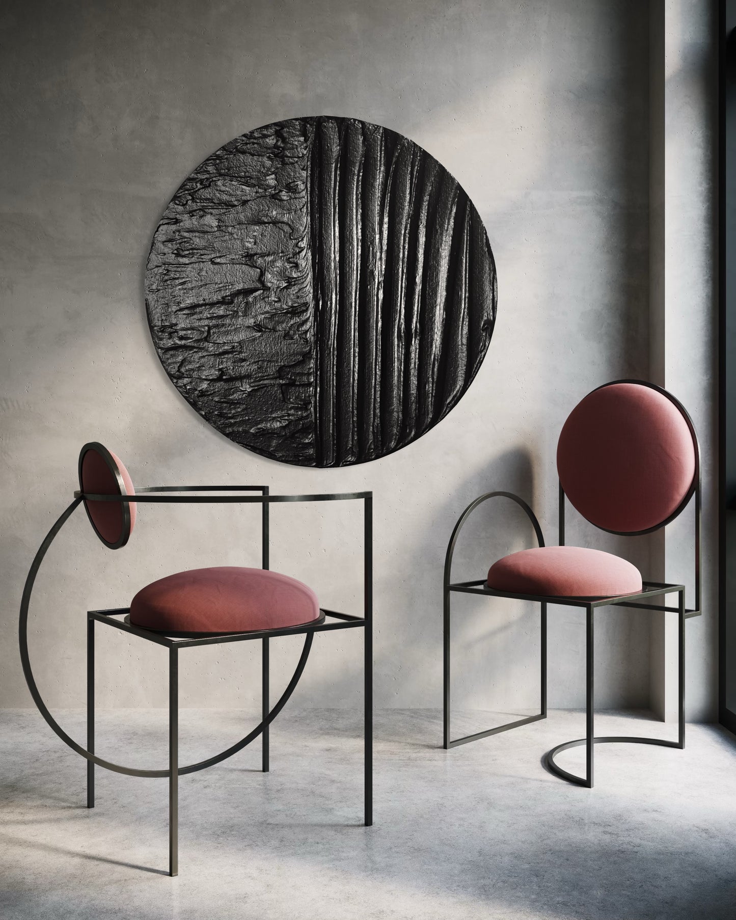 MYLA Black Round