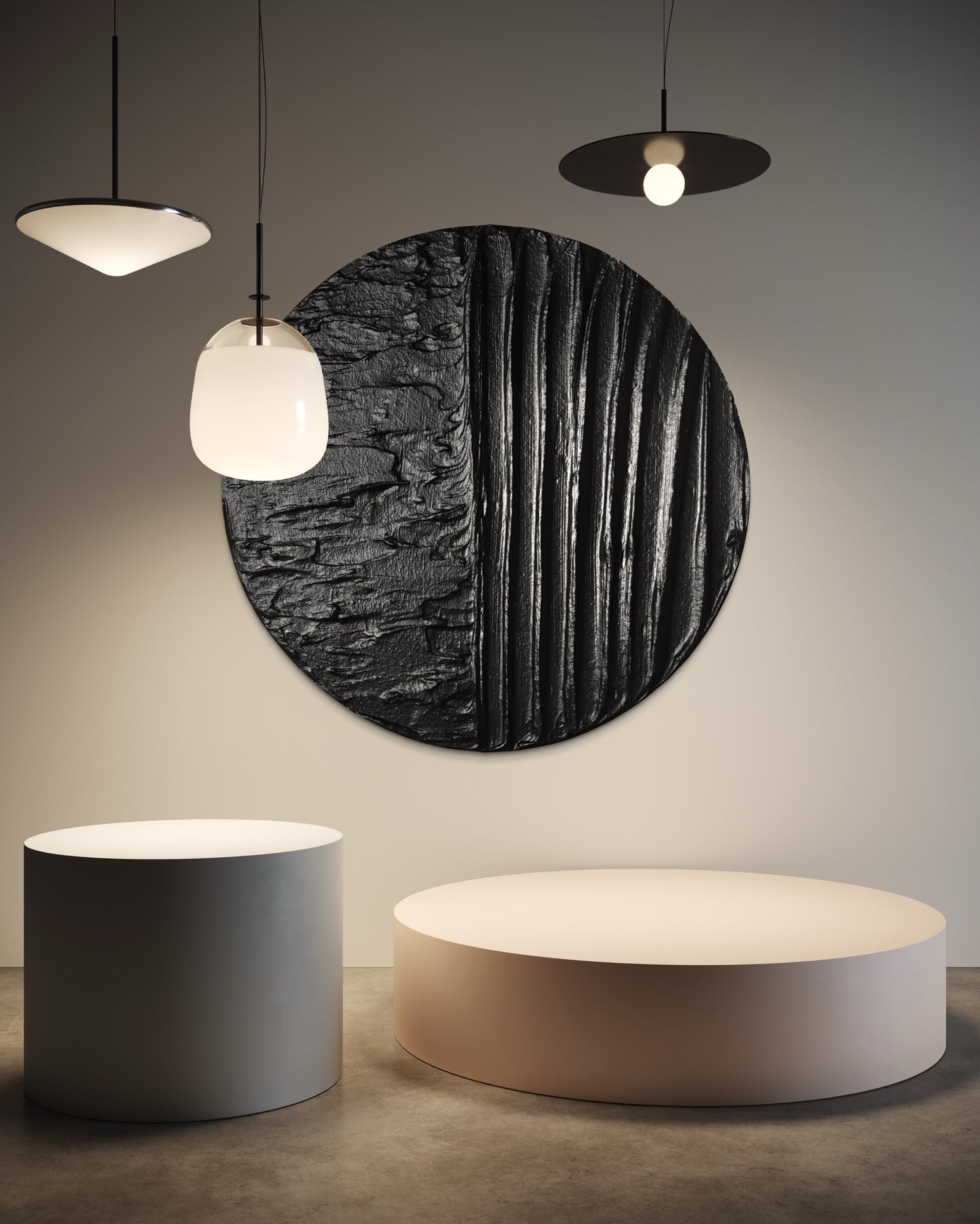 MYLA Black Round