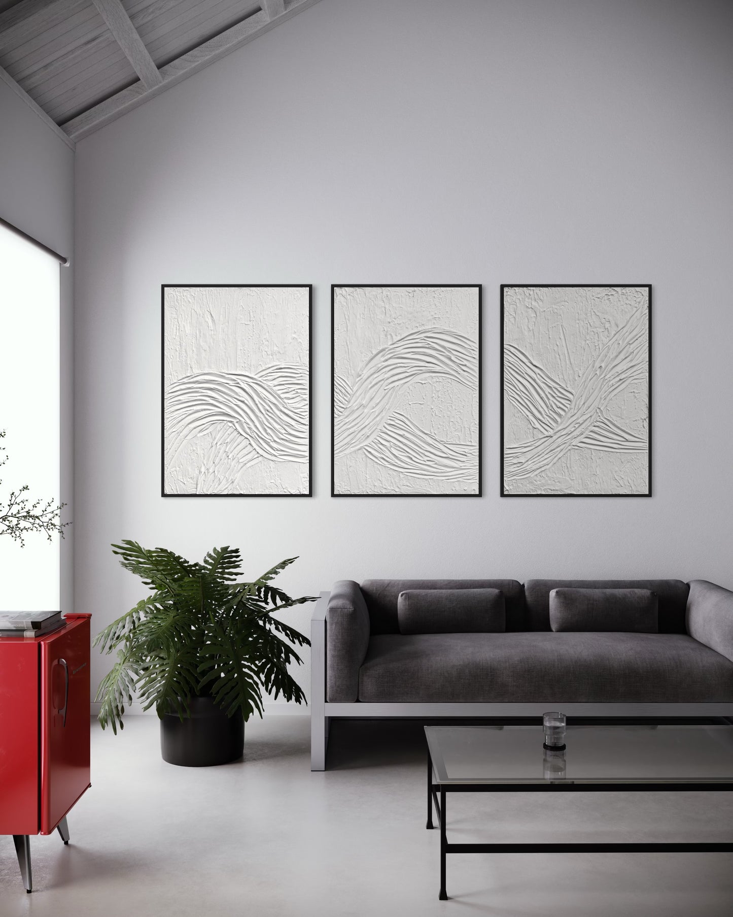 White textured wall art set
Frequency-inspired abstract artwork
Mystical aura wall decor
Handcrafted 3D triptych paintings
Modern minimalist canvas art
Framed white abstract artwork set
Sound wave-inspired textured art
Large spiritual modern wall decor
Handmade energy flow abstract paintings
Contemporary white-on-white art