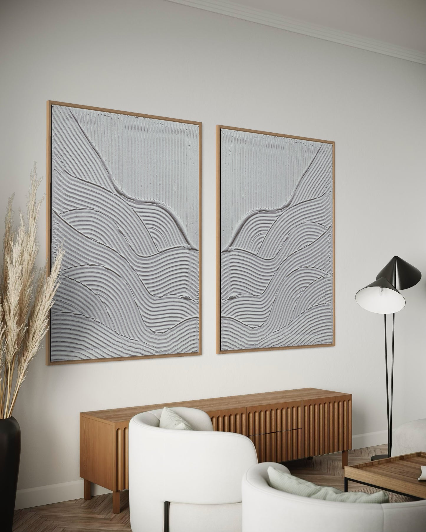 Minimalist textured wall art set
Modern 3D canvas duo
Neutral abstract art pieces
Contemporary textured wall decor
Unique handmade art for living room
Large wall art for minimalist interiors
Abstract diptych canvas set
Scandinavian-inspired wall decor
3D textured paintings on canvas