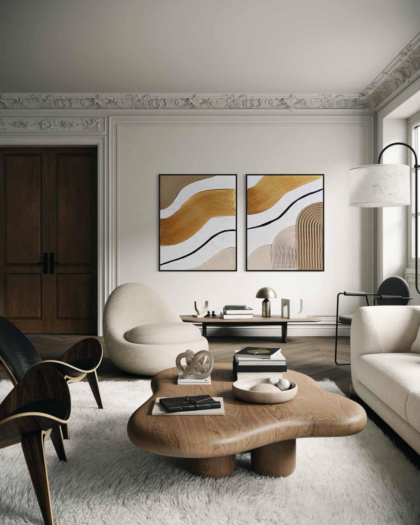 Minimalist textured wall art set
Modern 3D canvas duo
Neutral abstract art pieces
Contemporary textured wall decor
Unique handmade art for living room