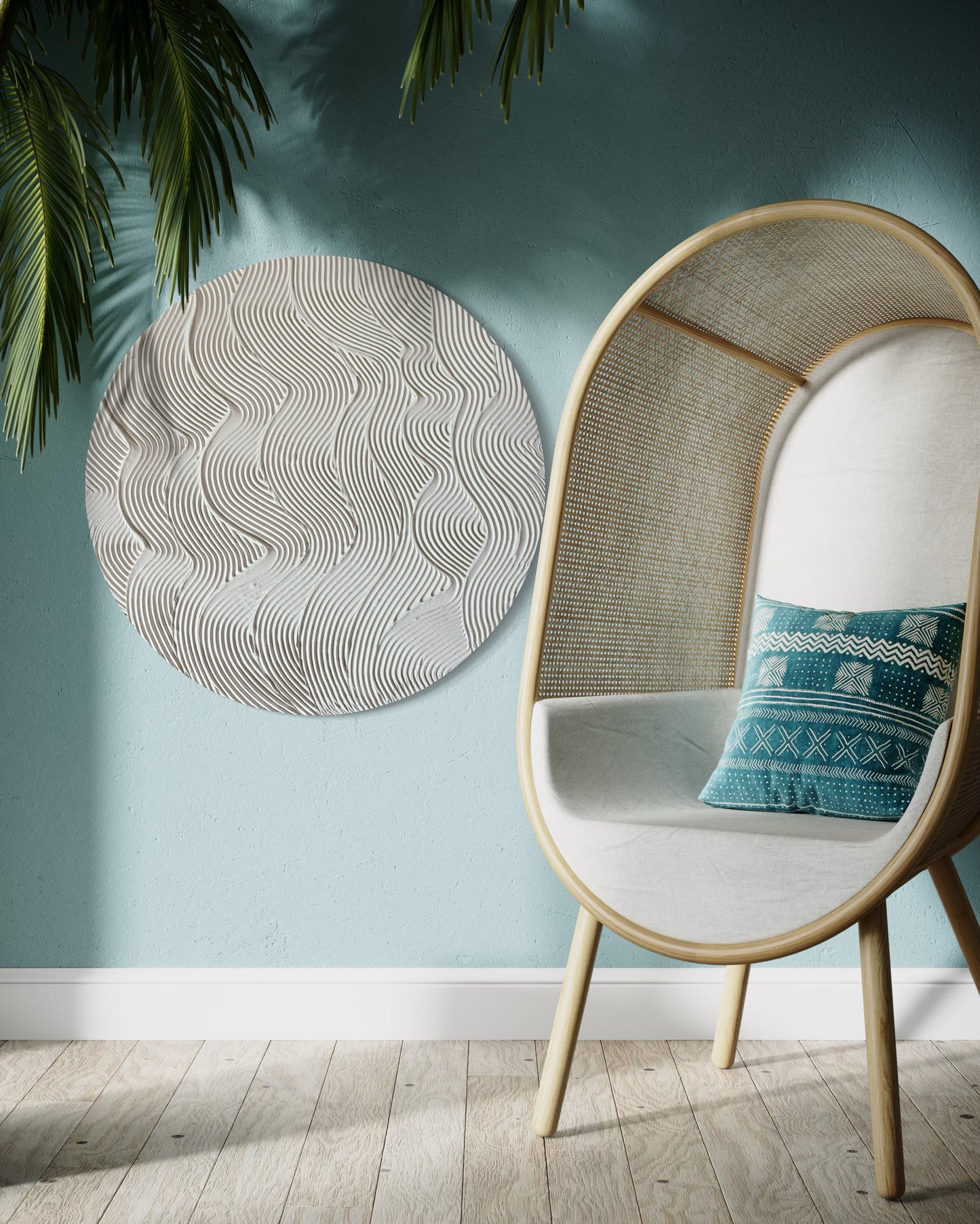 White round textured wall art
Minimalist 3D canvas artwork
Handcrafted modern wall decor
Scandinavian-inspired round art
Large white wall art piece
Contemporary circular canvas design
Neutral textured wall decor
Unique handmade 3D wall art
Modern minimalist white decor
Elegant round canvas painting