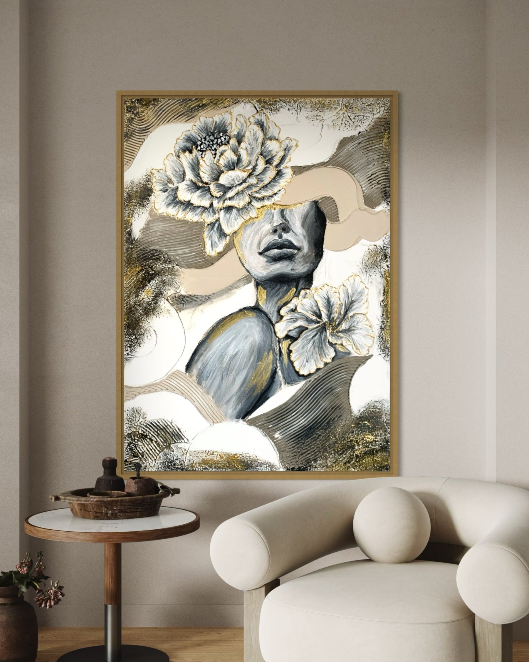 Unique, one-of-a-kind textured artwork (not made to order)