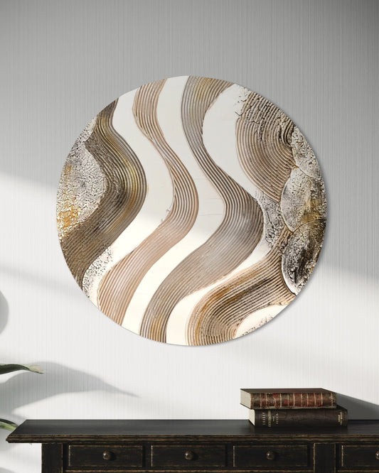 HARMONY II Beige Round